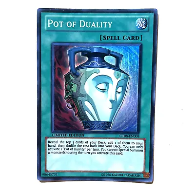 Pot Of Duality NM Limited Edition Super Rare CT08-EN008 Yu-Gi-Oh TCG See Photos • $4.29