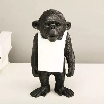 Banksy Monkey Gorilla Resin Statue Tabletop Modern Home Decor Sculpture Ornament • $29