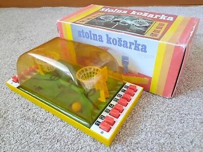 Vintage Retro Mini Basketball Shooting Table Game Toy Art 790 Biserka Yugoslavia • $60