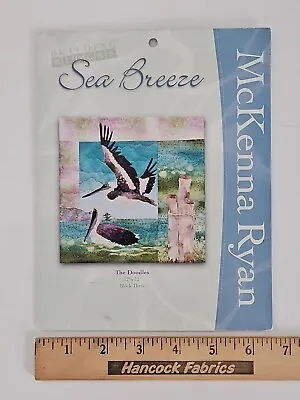 McKenna Ryan SEA BREEZES Quilt Block Series THE DOODLES Applique Pattern 12 X12  • $3.08