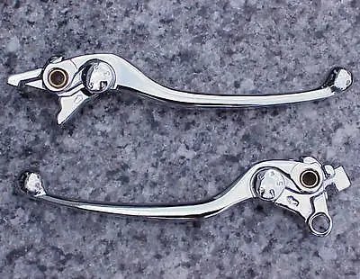 Suzuki TL TLR 1000 Bandit 1200 1250 Hayabusa CHROME FRONT BRAKE & CLUTCH LEVERS • $32.95