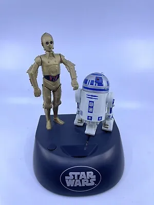 VTG 1995 Thinkway Star Wars Electronic Talking Coin Bank R2-D2 C3PO Not Working • $19.95