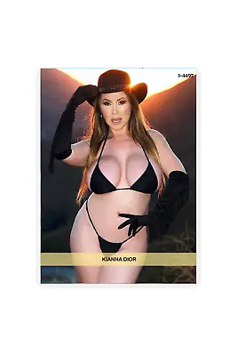 PK Mini 2.5 X3.5  Photo Print Card W/Top-Loader - Kianna Dior 1-4497 • $5