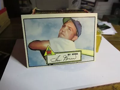 Vintage 1952 Topps Baseball Card Irv Noren #40 *u Grade* Ex Or Better • $4.25