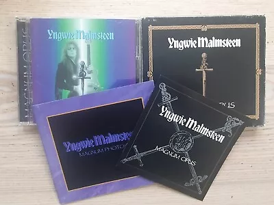 Yngwie Malmsteen Magnum Opus CD Japanese Version • £14.99
