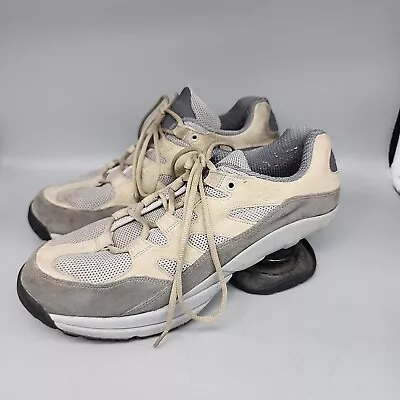 Z Coil Shoes Mens 12 Freedom Classic Sneakers Comfort Leather Mesh Orthotic Gray • $63.74