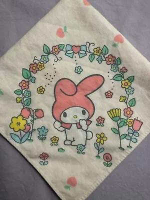 Vintage Sanrio Pink My Melody Handkerchief 1976 • $8