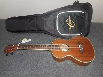 NEW Oscar Schmidt OU6K Tenor Ukulele Koa & Gig Bag! • $199.99