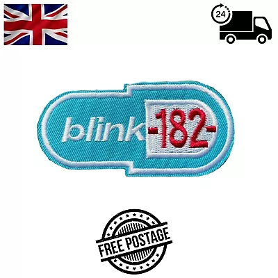 Rock/Heavy Metal Patch - New - Blink 182 - Classic Logo • £2.70