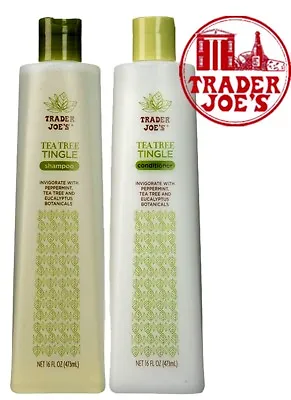 $19.90 • Buy New Trader Joe's Tea Tree Tingle Kit Shampooo & Conditioner 16oz.