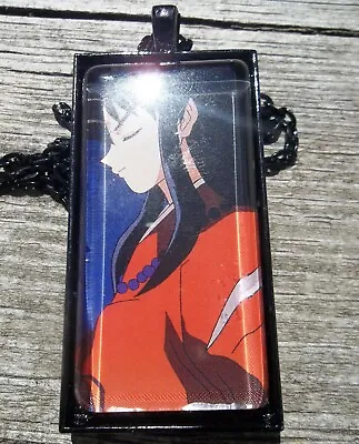 Inuyasha Human Anime Kagome Rumiko Takahashi Anime Manga Glass Cosplay Necklace • $31.99