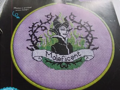 Disney Cross Stitch Chart #148 Maleficent Motif  • £1