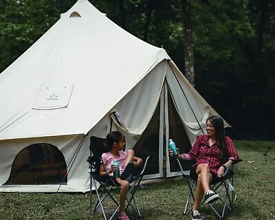 WHITEDUCK Avalon Canvas Bell Tent For Camping & Glamping - Spacious & Luxurious • $1499.99