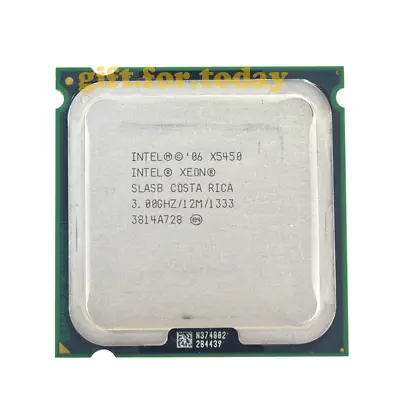 Intel Xeon X5450 X5460 X5470 Quad-Core LGA 775/Socket T CPU Processor • $18.74