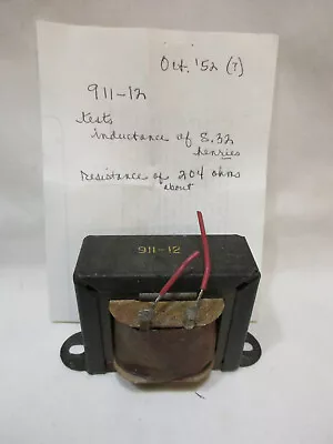 (Choice) Inductor: HP 911-12 8H 125MA Or Mag.Windings 14H 223 Ohms Tested! • $12