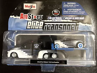 Maisto Allstars Elite Transport Missile Tow Flatbed 1932 Ford Roadster New • $34.99