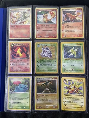 $80 • Buy Pokemon TCG 2 Holos, 33 1st Edition, 36 Shadowless & More 244 Card Lot Binder