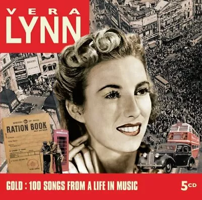 Vera Lynn - Gold: 100 Songs From A Life In Music - Vera Lynn CD OWVG The Fast • $7.94