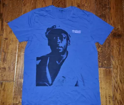 Vintage  Musings Of Miles  Album Cover Davis Blue & Black T-Shirt Mens 2XL Rare • $69