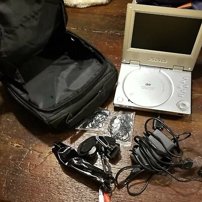 $36 • Buy PROTRON PDV-288 Portable 7  DVD Player W/ Case Small Car Mini 