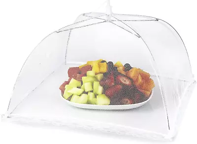 Mesh Outdoor Food Cover Tents (6 Pack): Collapsible Umbrella Tents For Picnics  • $19.20