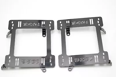 1320 Performance Steel Seat Brackets For 90-91 Civic Hatchback Hb Hatch Rail • $185