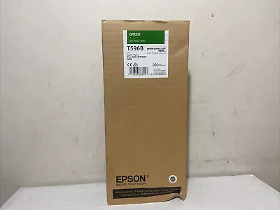 Genuine Epson T596B 350ml Green Ink For Stylus Pro 7900/9900 WT7900 Exp: 2017 • $45