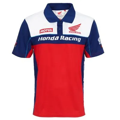 Official Team Honda Endurance Racing Team Polo Shirt - 18HEND-AP • £26.99
