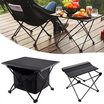 Camping Folding Tables With Storage Bag Compact Lightweight Outdoor Picnic Desk • $24.99