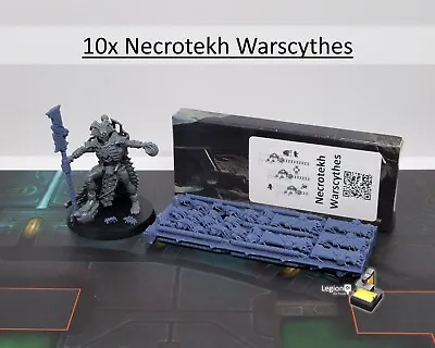 10x Necrotekh Warscythes Pack - Bits For Hobby Wargaming Model Conversions 30k • £9