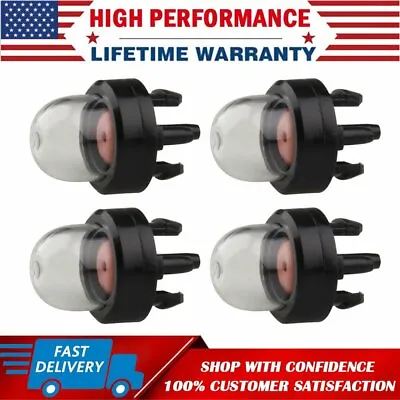 4x Snap In Primer Bulb For Poulan Craftsman Ryobi Weedeater Chainsaws 530047721 • $6.99