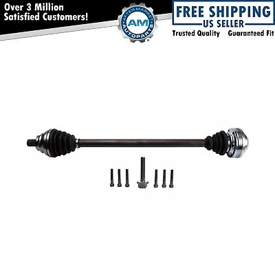 Front Right CV Axle Shaft Fits Audi A3 Volkswagen Beetle CC Eos GTI Jetta Passat • $60.55