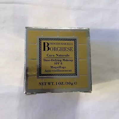 Borghese Time-Defying Makeup Spf8 Maquillage Anti-vicillissement 1oz Cura Natura • $34.99
