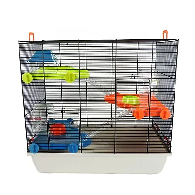 Rat Hamster Mouse Animals Pet Cage 58x38x55cm With Accessories - The Roxburghe • £61.99