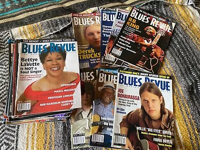 Blues Revue Magazine Lot Of 28 Between 96 And 132 Blues B.B. King Derek Trucks  • $15