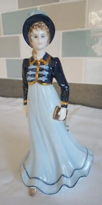 £19.99 • Buy Coalport Anne Bone China Regency Figure Made For *past Times* - Limited Edition 