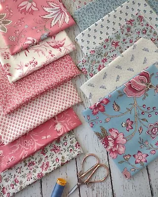 ANTOINETTE By French General Vintage French Fabrics Moda Fabrics 12 Fat Quarters • $46.17