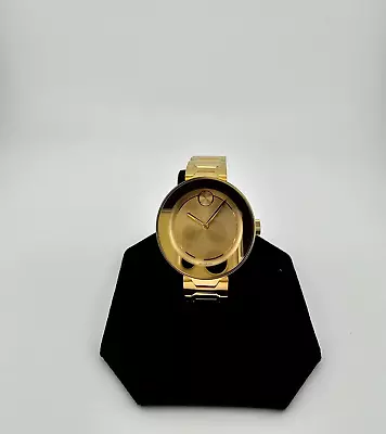 Movado Bold Women's Gold Tone Stainless Steel Quartz Watch - 3600382 • $194.99