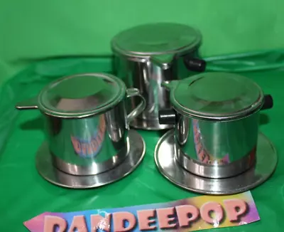 Vietnamese Coffee Set Hand Brewed Aluminum Drip Press Maker • $29.99