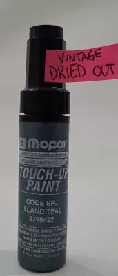 Mopar Touch Up Paint Container Code SPJ Island Teal Automotive Vintage 1991 Car • $20