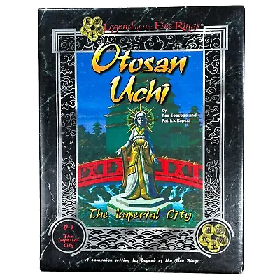 L5R RPG: Otosan Uchi The Imperial City Box Set Legend Of The Five Rings Complete • $149.99