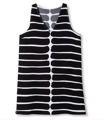 MARIMEKKO For Target Black White Okariino Print Sleeveless MEDIUM Tunic Dress • $26.39