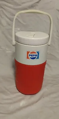 Vintage 80s Pizza Hut Coleman Pepsi Relief Pitcher Water Cooler Jug • $42.08