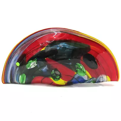 Viz Glass Brightly Colored Genuine Hand Blown Art Glass Centerpiece Pick Up Only • $60