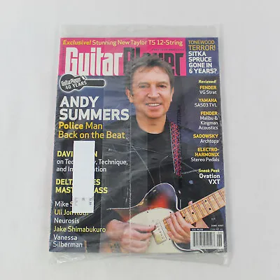 Magazine Guitar Player Andy Summers Police Man Back On The Beat June 2007 • $13.99