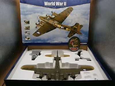 CORGI AIRCRAFT 1/72 AA33301 BOEING B-17F FLYING FORTRESS 'MEMPHIS BELLE' -flaws- • $149.99