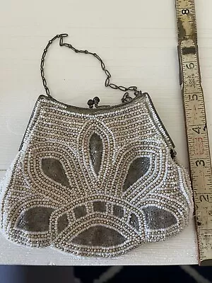 Antique Micro Beaded Purse • $5.99