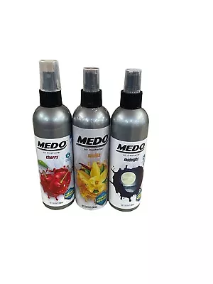 Medo Pump Spray Car Air Freshener Odour Neutralising Mist 236ml 3 Pack • £18