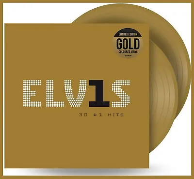 Elvis Presley  30 # 1 Hits  Limited Gold Coloured Vinyl 2LP NEU Best Of Album • $31.96