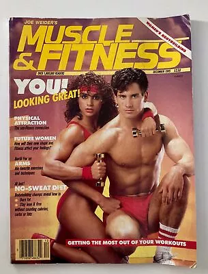 Joe Weider Muscle & Fitness Magazine December 1985 Gladys Portugues Ron Ariagno • $13.45